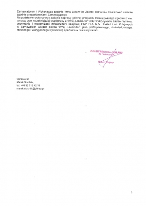 List ref. PKP PLK S.A. cz.5