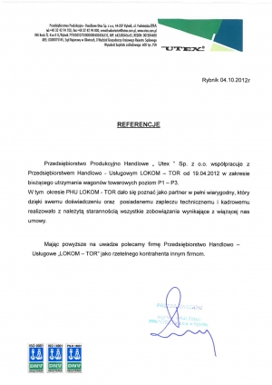 List ref. UTEX