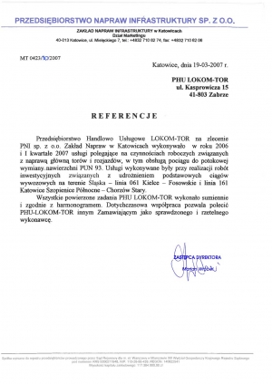 List ref. PNI