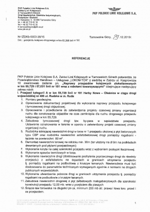List ref. PKP PLK S.A. 29.12.2015 - cz.1